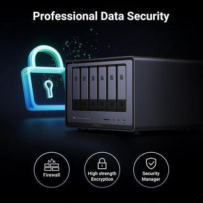 UGREEN NASync DXP4800 4-Bay Desktop NAS, Auto Backup Phones/PCs Private Cloud Storage for Home & Office, Intel N100 Quad-core CPU, 8GB DDR5 RAM, 32G eMMC, 2 * 2.5GbE, Dual M.2 Slots, 4K HDMI(Diskless) - PuriLite