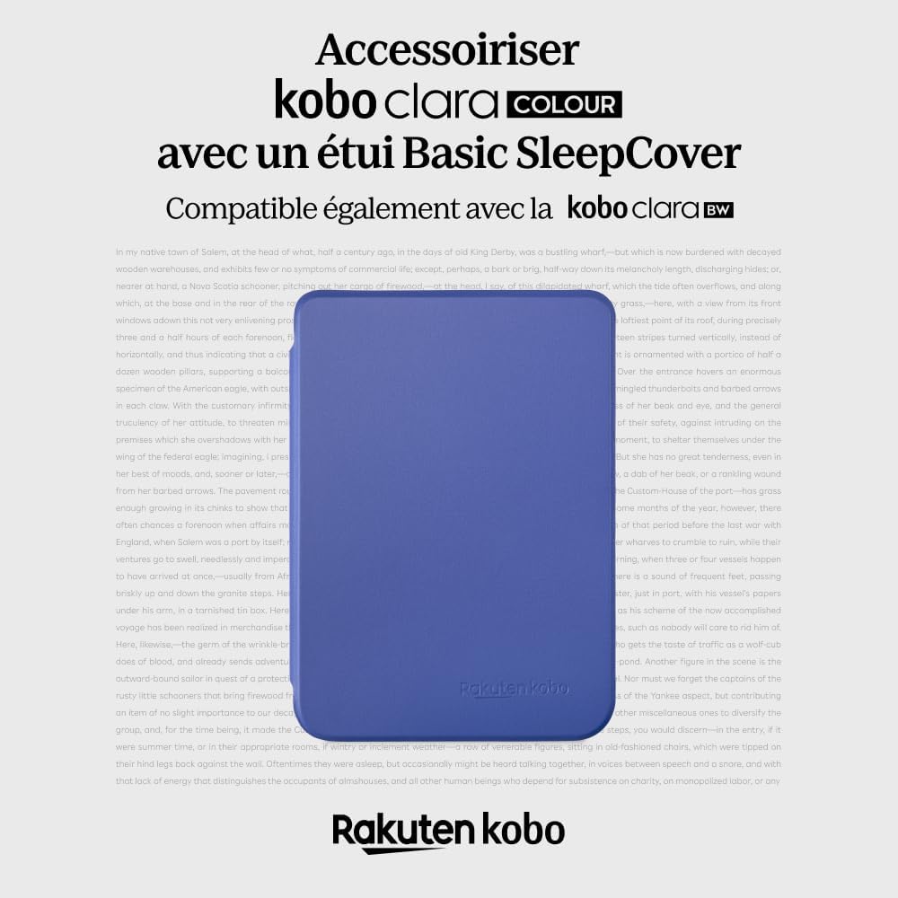 Kobo Clara Colour/BW SleepCover Case | Butter Yellow | Sleep/Wake Technology | Built-in 2-Way Stand | Vegan Leather | Compatible with 6” Kobo Clara Colour/BW eReader - PuriLite