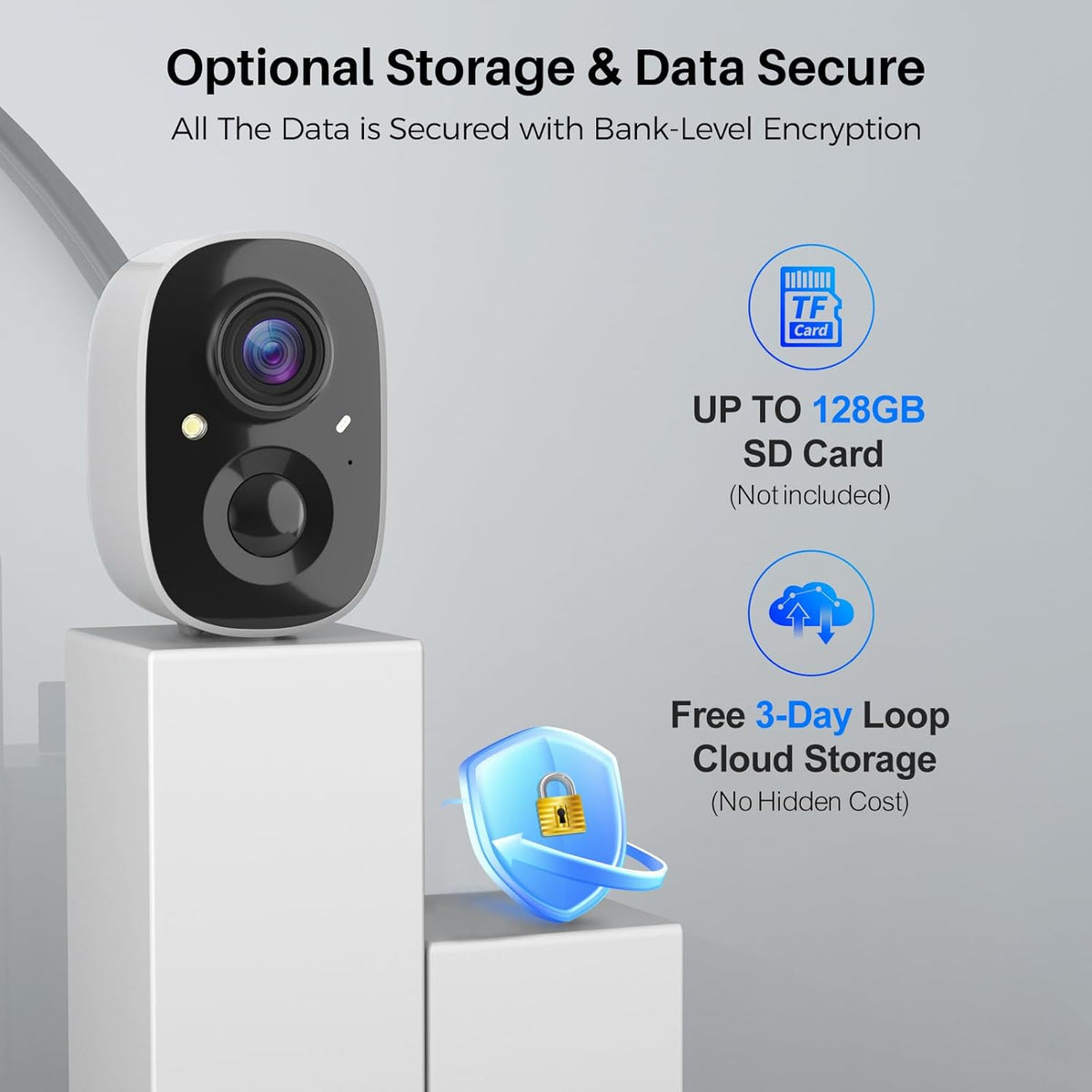 MaxiViz Wireless Camera Outdoor, Battery Powered Security Camera with 2K Color Night Vision, Outside Cameras with AI Motion Detection, 2-Way Talk, IP66 Weatherproof, SD/Cloud Storage, 2 Packs - PuriLite