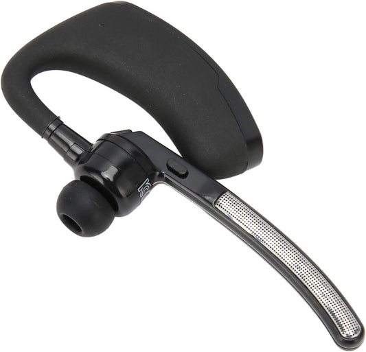 BT Earpiece, Cordless Handsfree Headset with Microphone, Noise Cancelling Single Ear Headset, Driving BT Headset for Phone Business Office Cell Phone - PuriLite