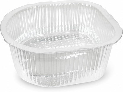 ForPro 100ct Universal Pedi Bath Liners, Clear, Disposable for Manicure & Pedicure Soak, Spa Soak, Foot Soak Tablets, Salon Pedicure Soak, Salon & Spa Essentials, Nail & Beauty Supply
