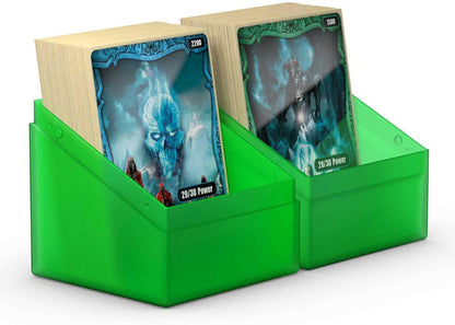 Ultimate Guard Boulder 100+ Classic, Deck Case for 100 Double-Sleeved TCG Cards, Onyx, Secure & Durable Storage for Trading Card Games, Soft-Touch Finish - PuriLite