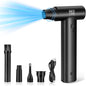 NESTOS High-Speed Wireless Electric Air Duster, 125000 RPM Turbo Jet Fan, Cordless Compressed Air Blower - PuriLite