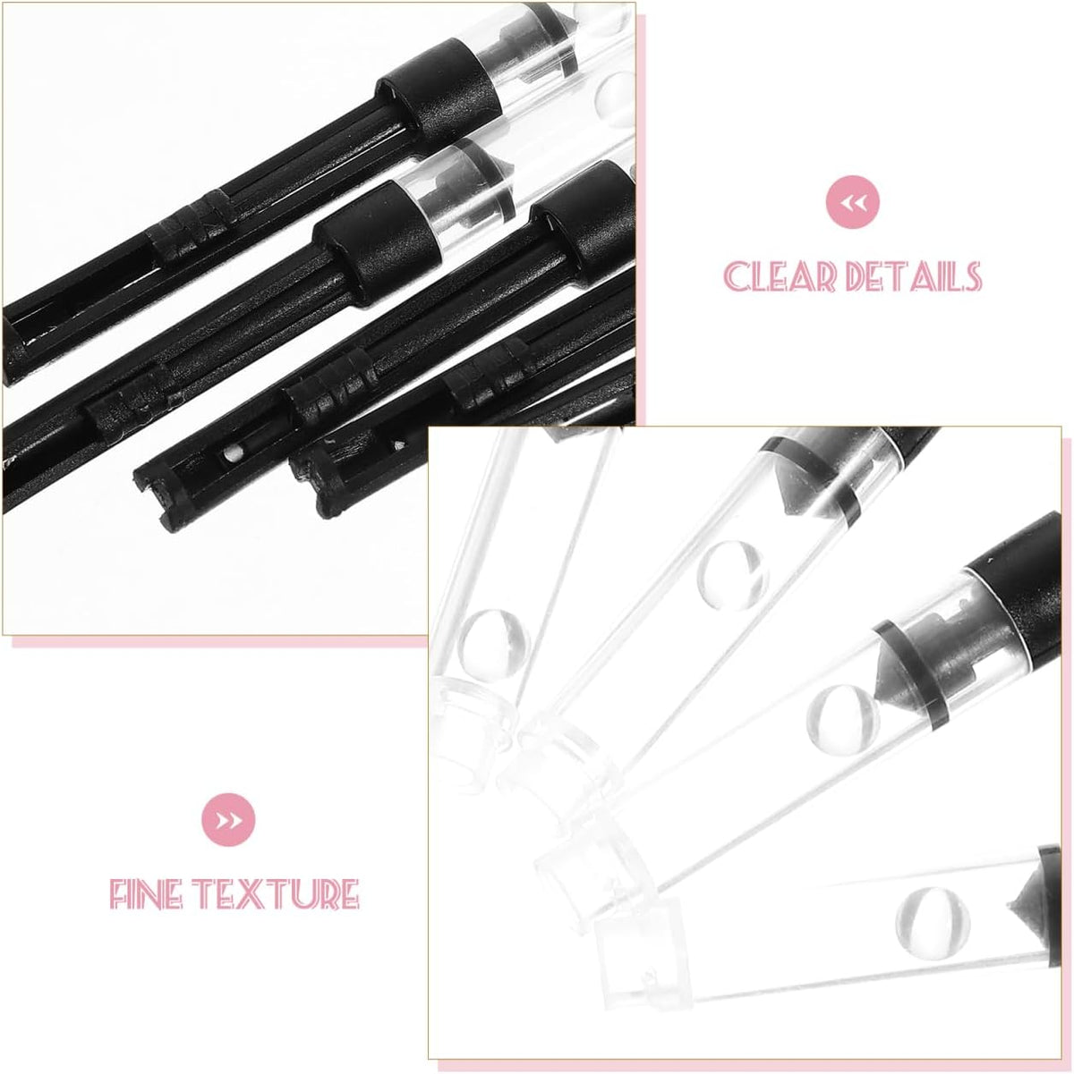 SEWACC 10pcs Ink Converter Replacement for Fountain Pens Ink Absorb Tool Piston Fill Accessories Sturdy and - PuriLite