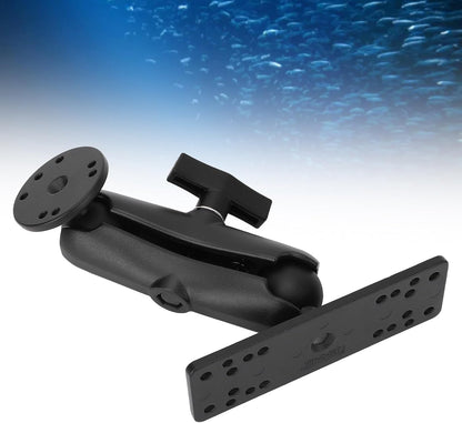 Universal Fish Finder Mount for Lowrance Heavy Duty Marine Electronic Mount Multi Angle View - PuriLite