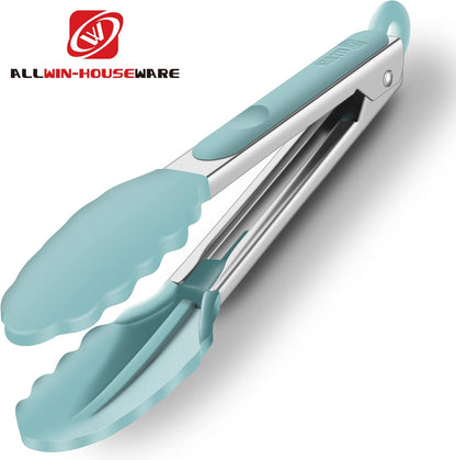 Purilite Select Silicone &amp; Stainless Steel Kitchen Tongs - PuriLite