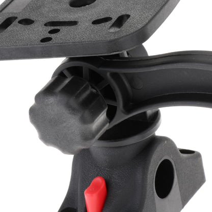 AMLESO Fish Finder Mount Bracket Transducer Mounting Arm Mounting Plate Marine Electronic Fish Finder Mount Ball Base for Kayak Yacht Accessories - PuriLite
