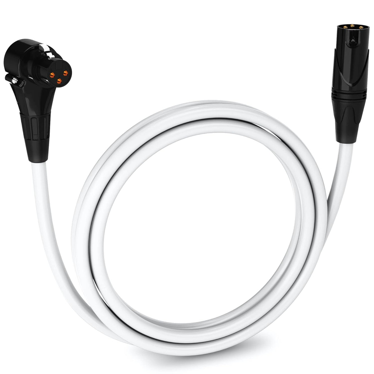 LyxPro 6 Feet XLR Microphone Cable Balanced Male to Female 3 Pin Mic Cord for Powered Speakers Audio Interface Professional Pro Audio Performance and Recording Devices - Blue - PuriLite