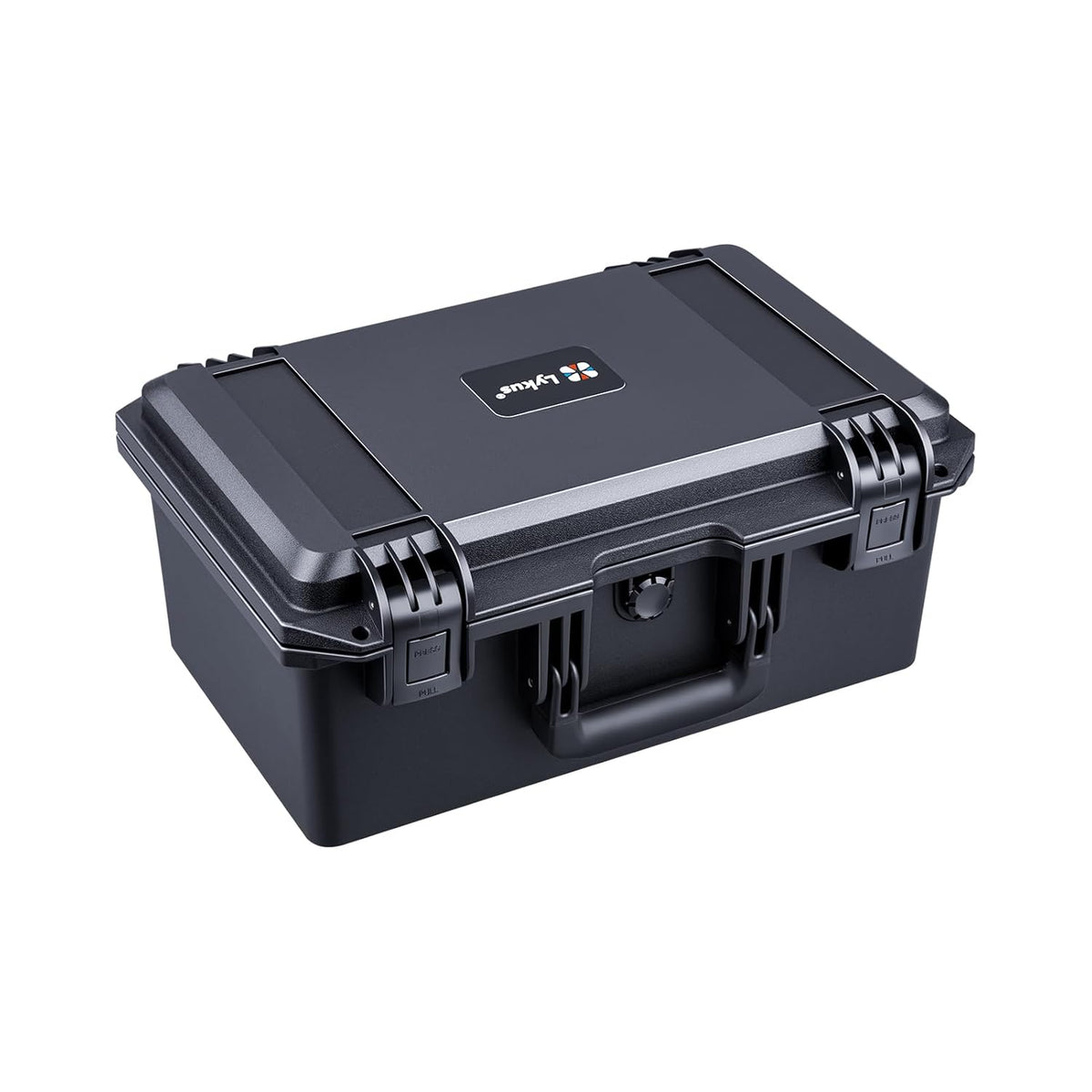 Lykus HC-3810 Waterproof Hard Case with Customizable Foam Insert, Interior Size 38x28x13.5cm, Suitable for Camera, Lens, Drone, mic, Flashlight, Telescope, Action cam, Electronics, Tools, and More - PuriLite