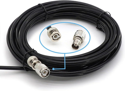 NEWASHAN Marine GPS Antenna External Compatible with Garmin GPSMAP GDU GNC NavTalk Pilot StreetPilot AIS Ship Navigation Receiver Fishfinder Sounder+8M Cable TNC Connector+BNC Adapter+Base - PuriLite