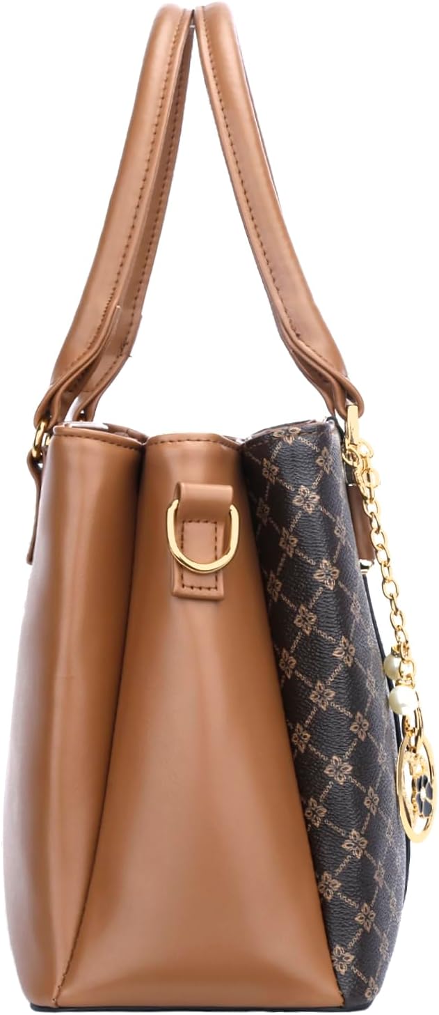 KKXIU Trendy Tote Bag for Women Lightweight Oxford Big Capacity Shoulder Purses and Handbags - PuriLite