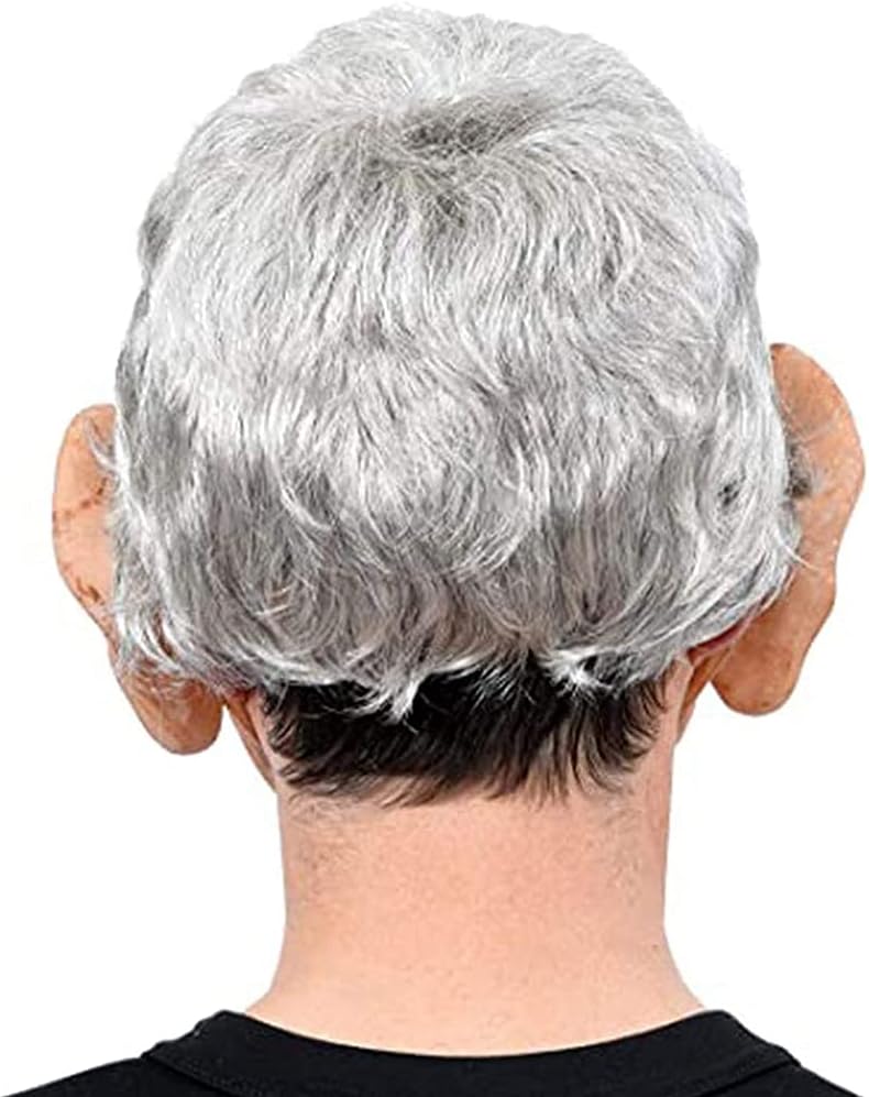 Realistic Old Man Mask Latex Mask for Carnival Halloween Cosplay Party Costume Masquerade Props - PuriLite
