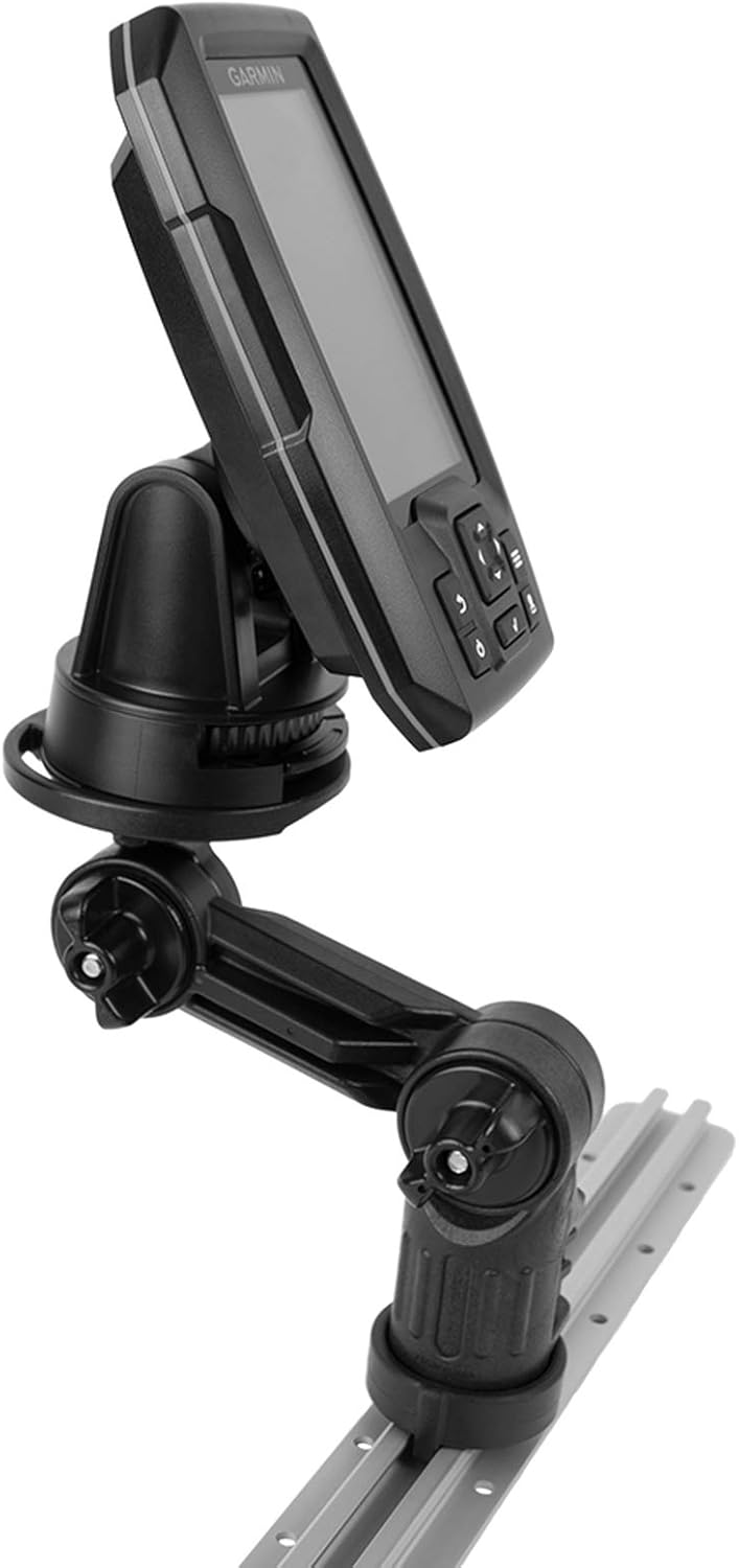 Yak Attack Round Base Fish Finder Mount, Black - FFP-1005 - PuriLite