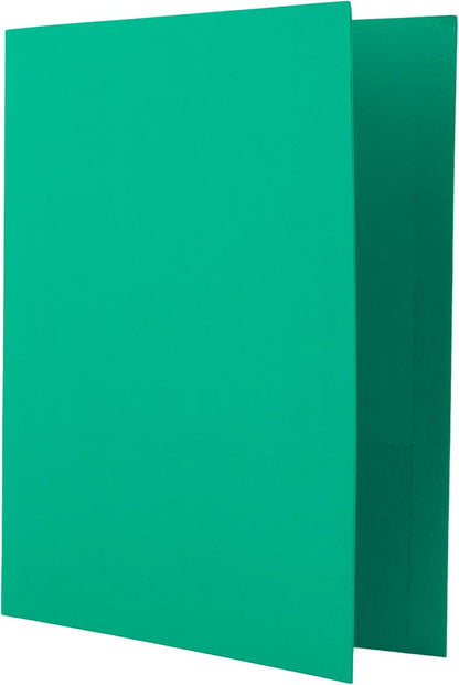 Hilroy Twin Pocket Portfolios, 9.5" x 11.75", 4-Pack, Assorted Colours (06042) - PuriLite