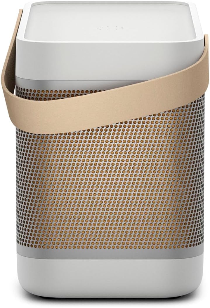 Bang & Olufsen Beolit 20 Powerful Portable Wireless Bluetooth Speaker, Grey Mist - PuriLite