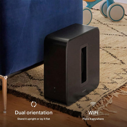 Sub 4 - Wireless Subwoofer - Black - PuriLite