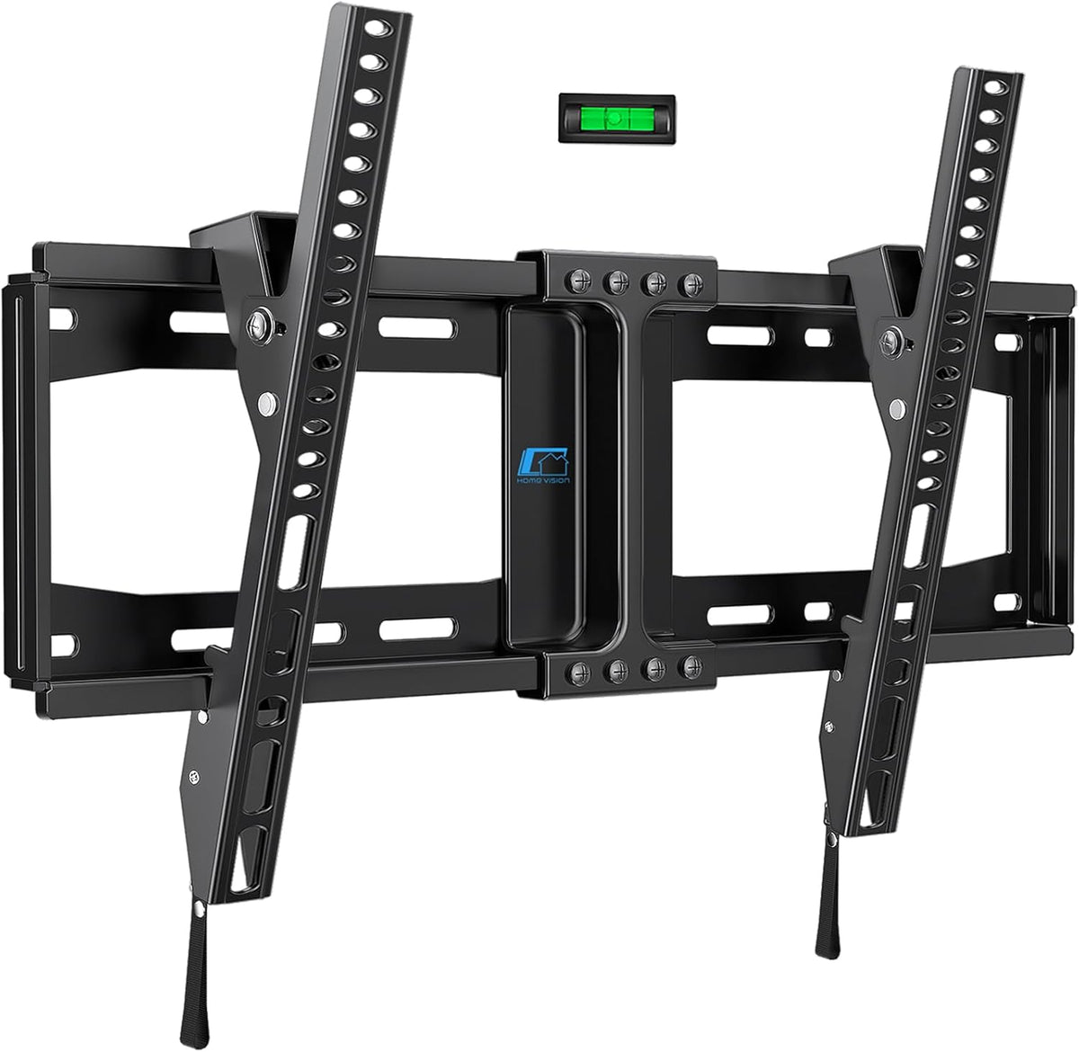HOME VISION TV Wall Mount Tilt for Most 32-84 inch Flat Curved TV, Low Profile Tilting Wall Mount TV Bracket Fits 16”-18”-24” Wood Stud, Max VESA 600X400mm, Up to 165lbs, Quick Release - PuriLite