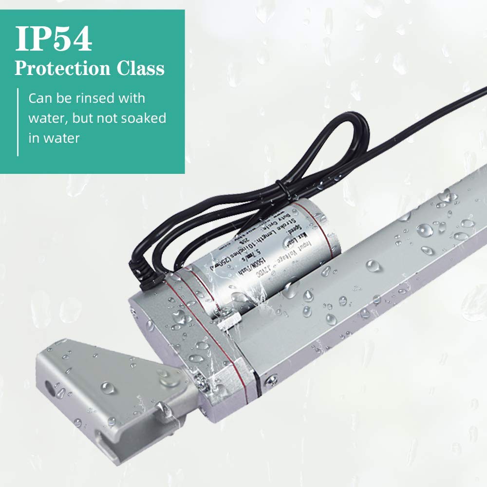ECO-WORTHY Heavy Duty 330lbs Solar Tracker Linear Actuator Multi-Function (12V, 14") - PuriLite