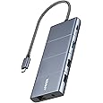 Anker USB C Hub, PowerExpand 8-in-1 USB C Adapter, with 100W Power Delivery, 4K 60Hz HDMI Port, 10Gbps USB C and 2 USB A Data Ports, Ethernet Port, microSD and SD Card Reader, for MacBook Pro and More - PuriLite