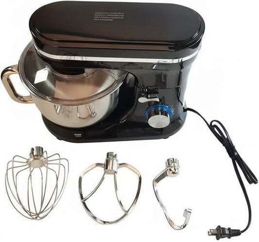 Commercial Mixer High Performance Kitchen Appliance Versatile Attachments Mixing Control Stainless Steel Bowl Suitable for Family Cooking Small Bakery