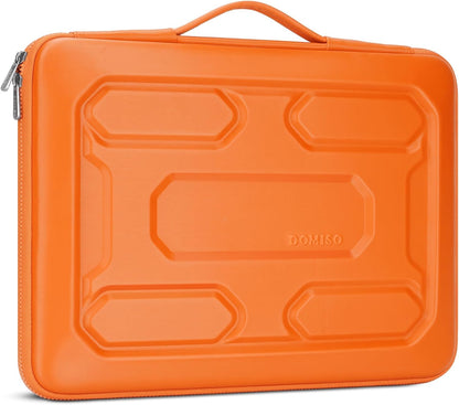 DOMISO 15.6 inch Laptop Sleeve with Handle Protective Shockproof Waterproof EVA Case for 15.6" Yoga 720 IdeaPad 310 320 ThinkPad T570/Legion 5 Gen 6/HP Envy 15/15.6" Notebooks, Dark Blue - PuriLite