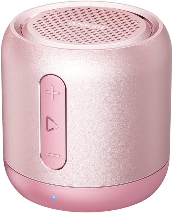 Anker SoundCore mini, Super-Portable Bluetooth Speaker with 15-Hour Playtime, 66-Foot Bluetooth Range, Enhanced Bass, Noise-Cancelling Microphone - PuriLite