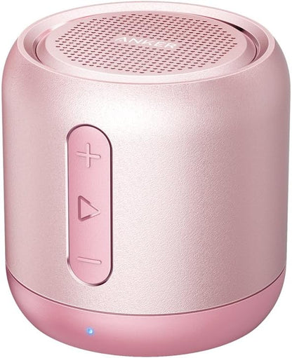 Anker SoundCore mini, Super-Portable Bluetooth Speaker with 15-Hour Playtime, 66-Foot Bluetooth Range, Enhanced Bass, Noise-Cancelling Microphone - PuriLite