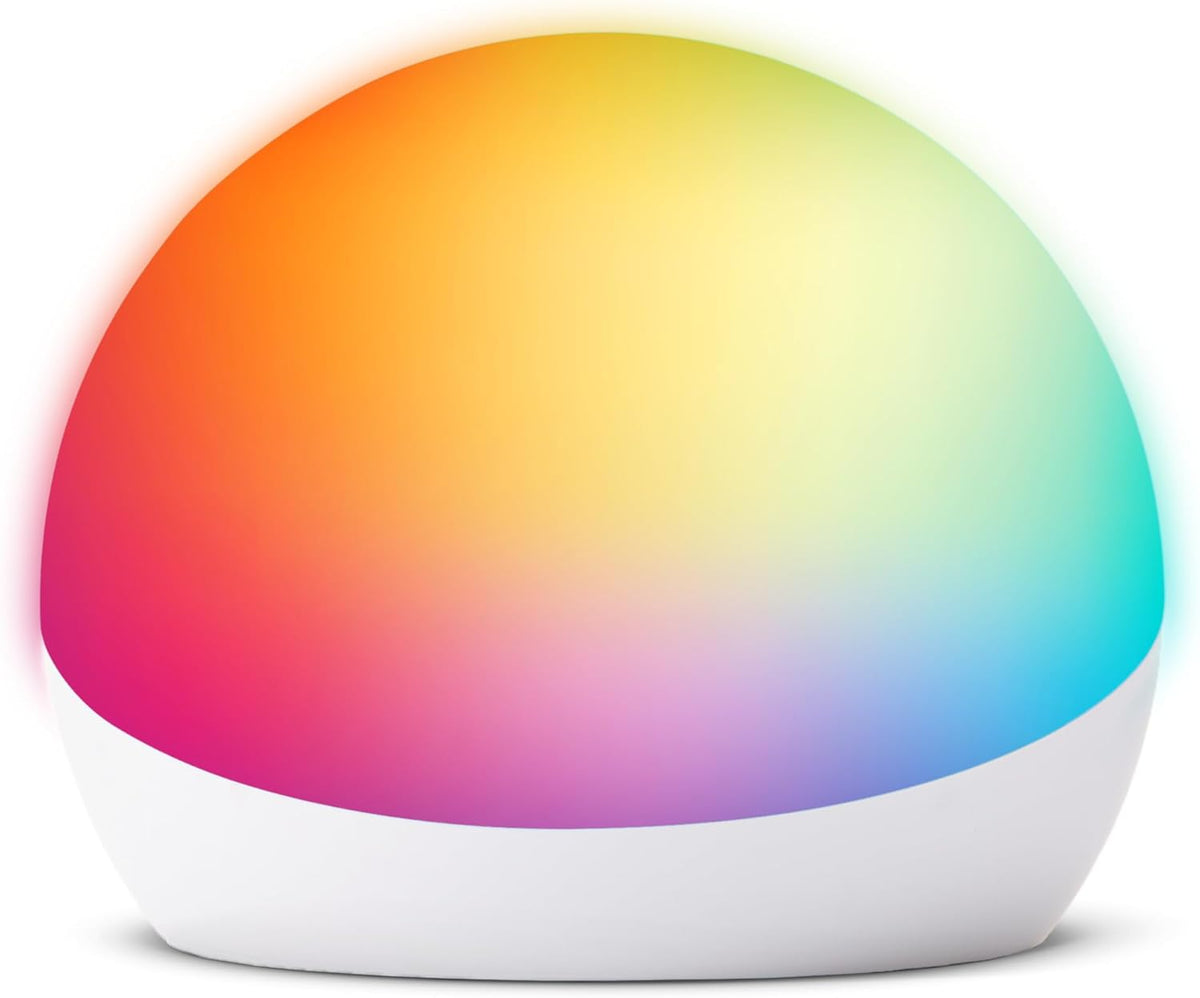 Echo Glow - Multicolor smart lamp for kids, a Certified for Humans Device – Requires compatible Alexa device - PuriLite