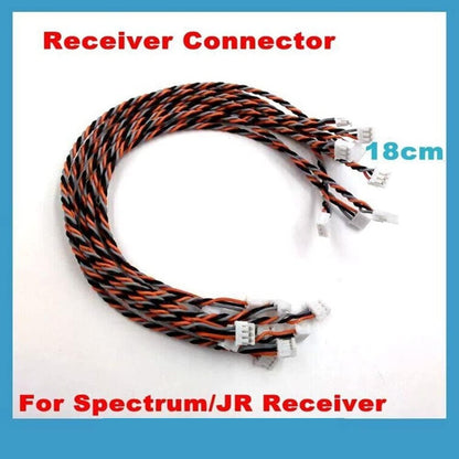 2* Satellite Extension Cable for Spektrum AR6210 AR8000 AR9020 Receiver 18cm Accessory Part - PuriLite