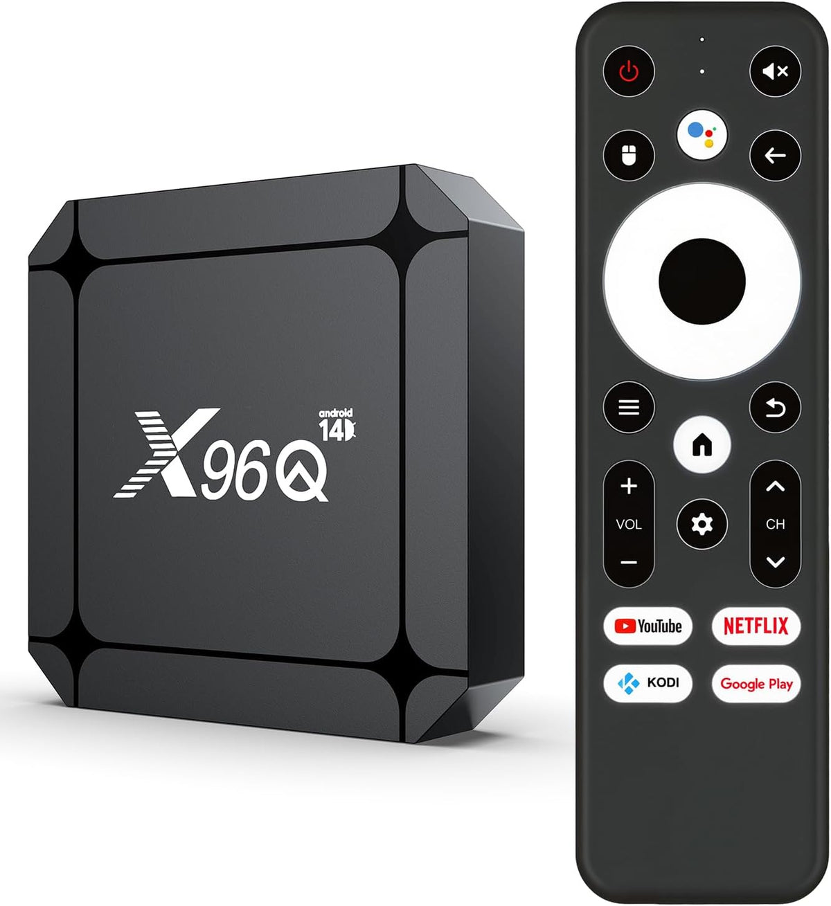 Android 14.0 TV Box (X96Q-RK3518-US-B1) - PuriLite