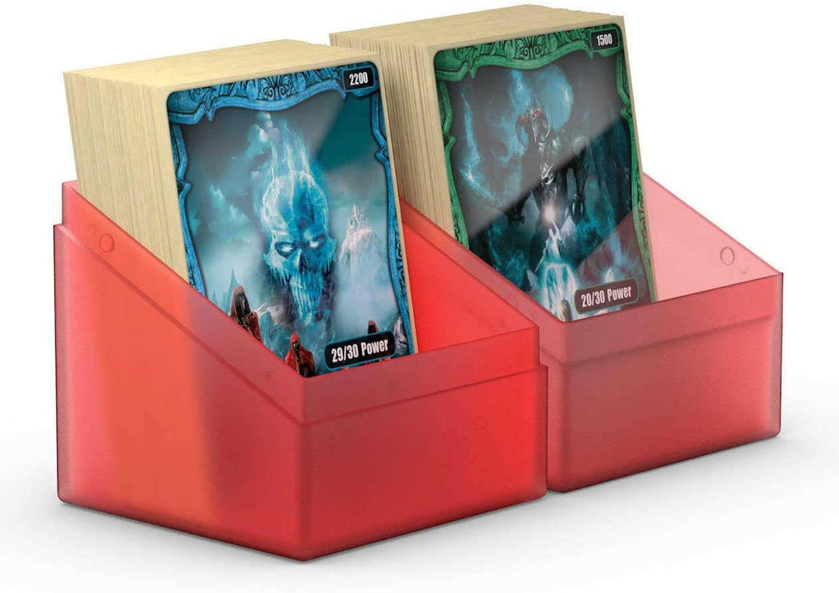 Ultimate Guard Boulder 100+ Classic, Deck Case for 100 Double-Sleeved TCG Cards, Onyx, Secure & Durable Storage for Trading Card Games, Soft-Touch Finish - PuriLite