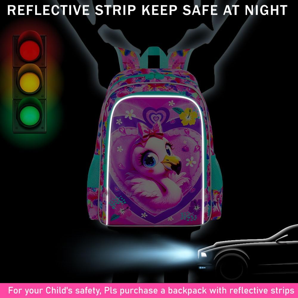 3pcs Backpack for Boys and Girls, 16” Kids Kindergarten Bookbag with Lunch Box, Cute Elementary Backpacks for Boy Girl - PuriLite