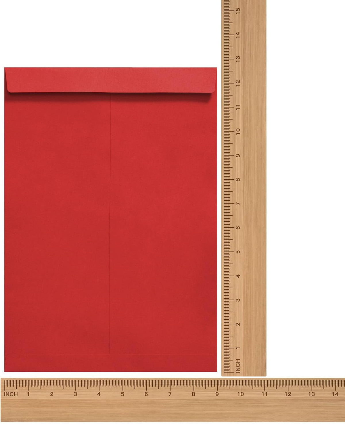 Tanshuqin 9" x 12.75" Self-Seal Catalog Envelopes 32lb Kraft Envelopes for Invitation Cards, Organizing and Storage, Pictures, Photos, Documents (100 PCS) - PuriLite
