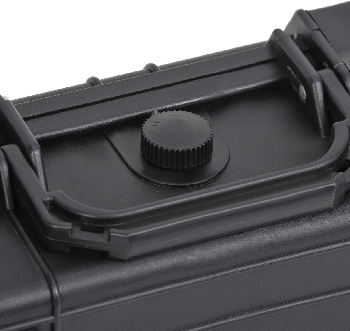 MEIJIA Portable Waterproof Protective Hard Case,Camera Case with Customizable Fit Foam Inserted, Elegant Black (9.17"x 7.56"x4.33") - PuriLite