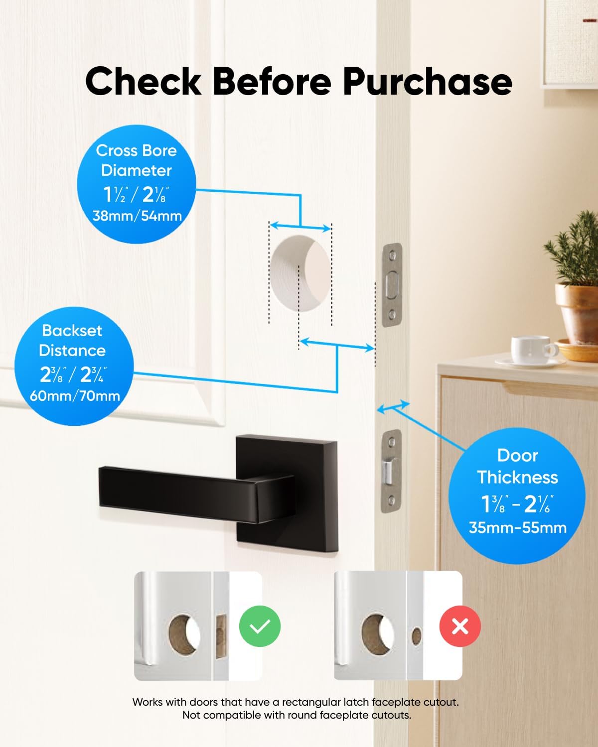 eufy Smart Lock C30, Keyless Entry Door Lock, Built-in WiFi Deadbolt, Smart Lock for Front Door, No Bridge Required, Easy Installation, App Remote Control, Auto Lock, Black - PuriLite