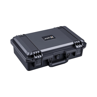 Lykus HC-3810 Waterproof Hard Case with Customizable Foam Insert, Interior Size 38x28x13.5cm, Suitable for Camera, Lens, Drone, mic, Flashlight, Telescope, Action cam, Electronics, Tools, and More - PuriLite