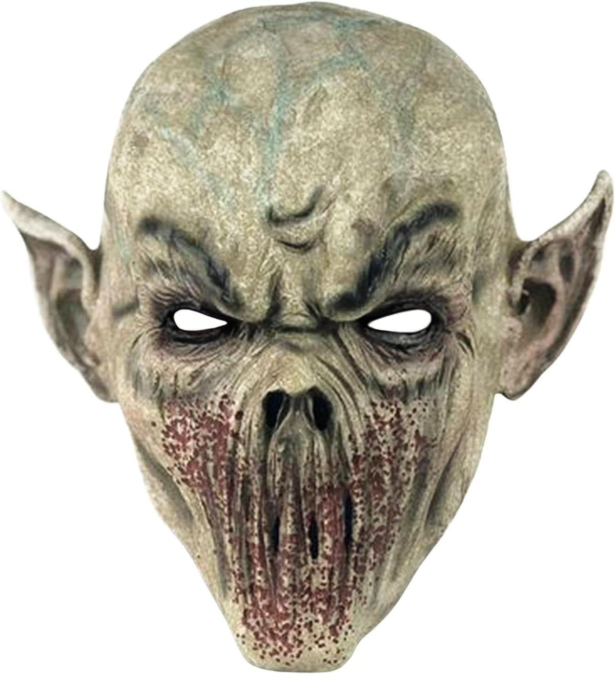 GTETKDE Scary Halloween Mask, Evil Dead Cosplay Alien Bloody Monster Masks Creepy Latex Demon Mask - PuriLite
