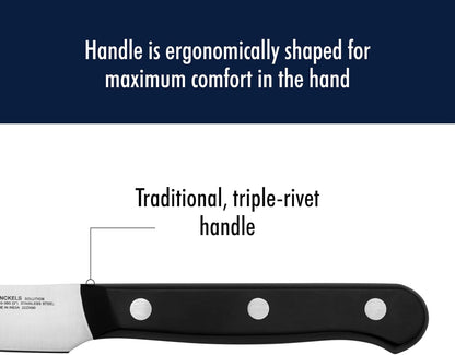 HENCKELS Solution Razor-Sharp 16-pc Self Sharpening Knife Block Set, Chef Knife, Bread Knife, Steak Knife, German Engineered Informed by 100+ Years of Mastery - PuriLite