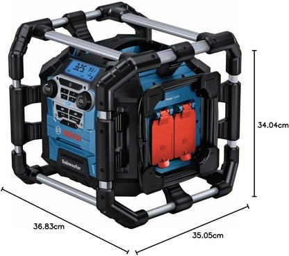 Bosch GPB18V-2CN 18V Compact Jobsite Radio with Bluetooth® 5.0 - PuriLite