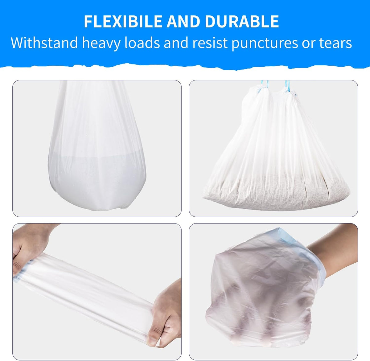 120 Count Extra Large Cat Litter Box Liners, Cat Litter Waste Receptacles Bags for Cleanpethome Self-Cleaning Cat Litter Box - PuriLite