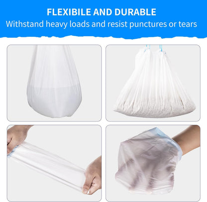 120 Count Extra Large Cat Litter Box Liners, Cat Litter Waste Receptacles Bags for Cleanpethome Self-Cleaning Cat Litter Box - PuriLite