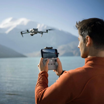 DJI Air 3S Fly More Combo (RC 2 Screen Remote Controller), Drone with 1" CMOS Wide-Angle & Medium Tele Camera for Adults, 4K/60fps, Omnidirectional Sensing & 3 Batteries for Extended Flight Time - PuriLite