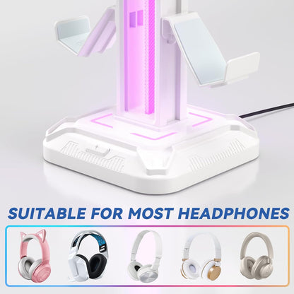 Purilite Select RGB Headphone &amp; Controller Stand - PuriLite