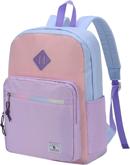 School Backpack for Kids,Lightweight Water Resistant Work Travel Backpack for Women Men Teens VONXURY - PuriLite