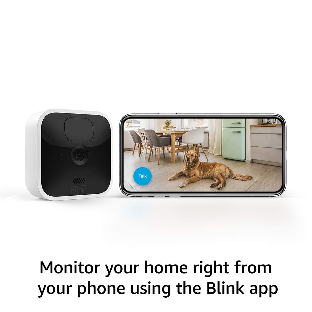 Blink Indoor (3rd Gen) – wireless, HD security camera with two-year battery life, motion detection, and two-way audio – 5 camera system - PuriLite