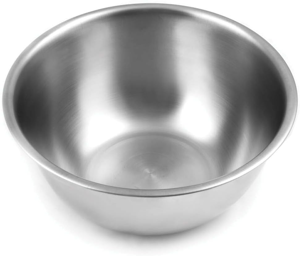 Fox Run 7329 Large Mixing Bowl, Stainless Steel, 6.25-Quart - PuriLite