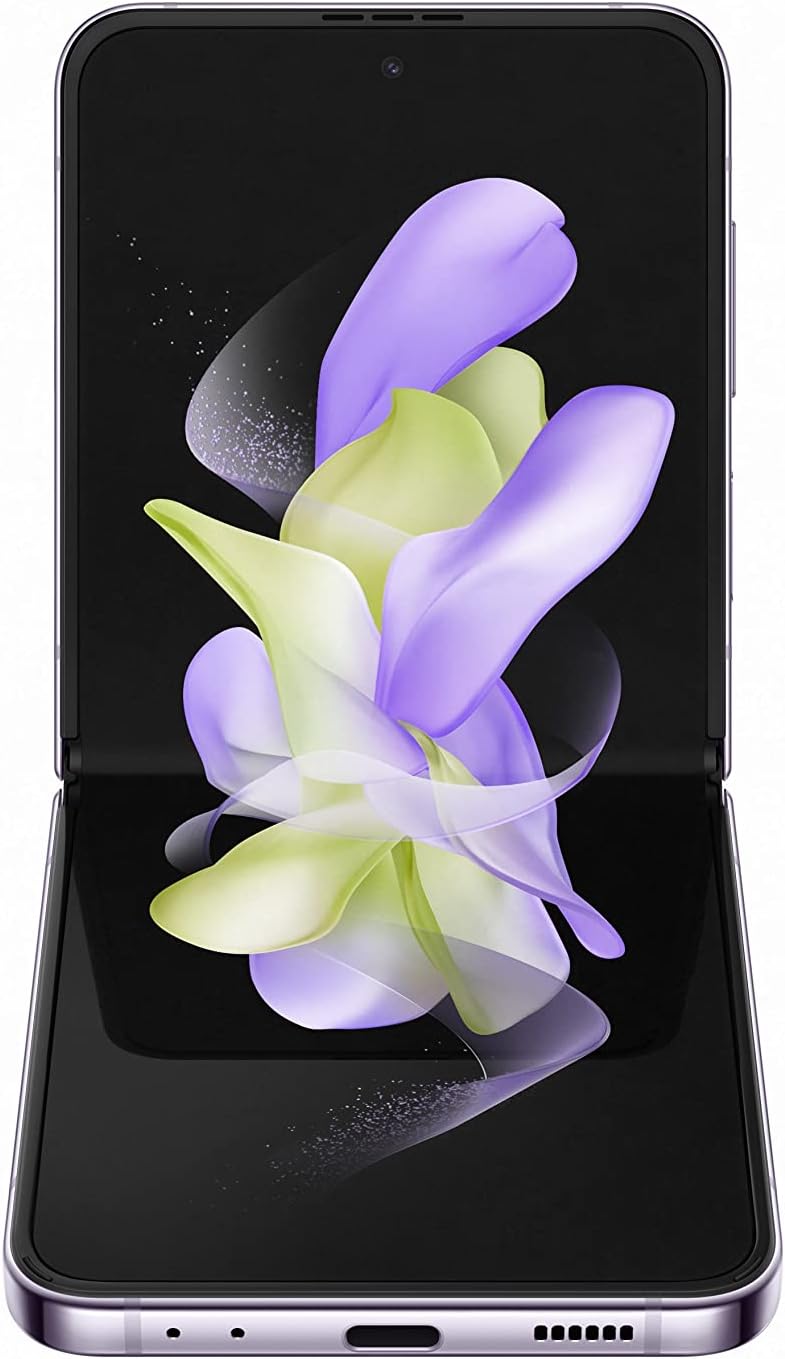 Samsung Galaxy Z Flip4 5G 128GB Unlocked- Bora Purple (Renewed) - PuriLite