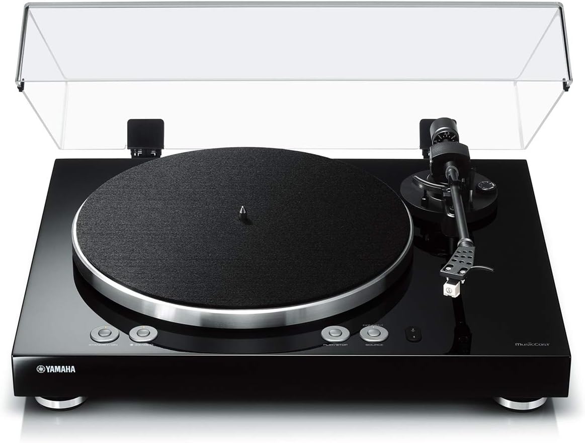 Yamaha MusicCast Vinyl 500 MusicCast Turntable - Black - PuriLite