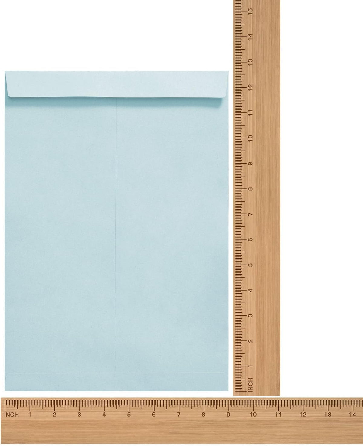 Tanshuqin 9" x 12.75" Self-Seal Catalog Envelopes 32lb Kraft Envelopes for Invitation Cards, Organizing and Storage, Pictures, Photos, Documents (100 PCS) - PuriLite