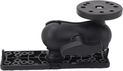 ZAWELIYO Fish Finder Mount Holder Rack 360 Degree Rotatable Height Adjustable Shock for Kayaks Canoes Accessories - PuriLite